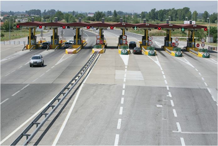 Joint highway tag system between Macedonia and Serbia