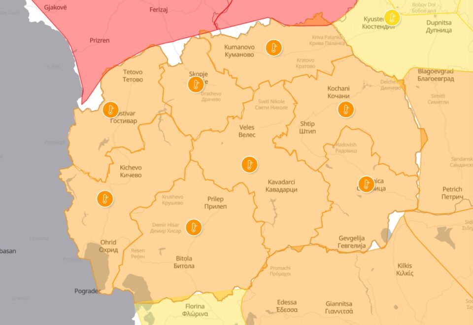 Heatwave: Macedonia placed under an orange alert