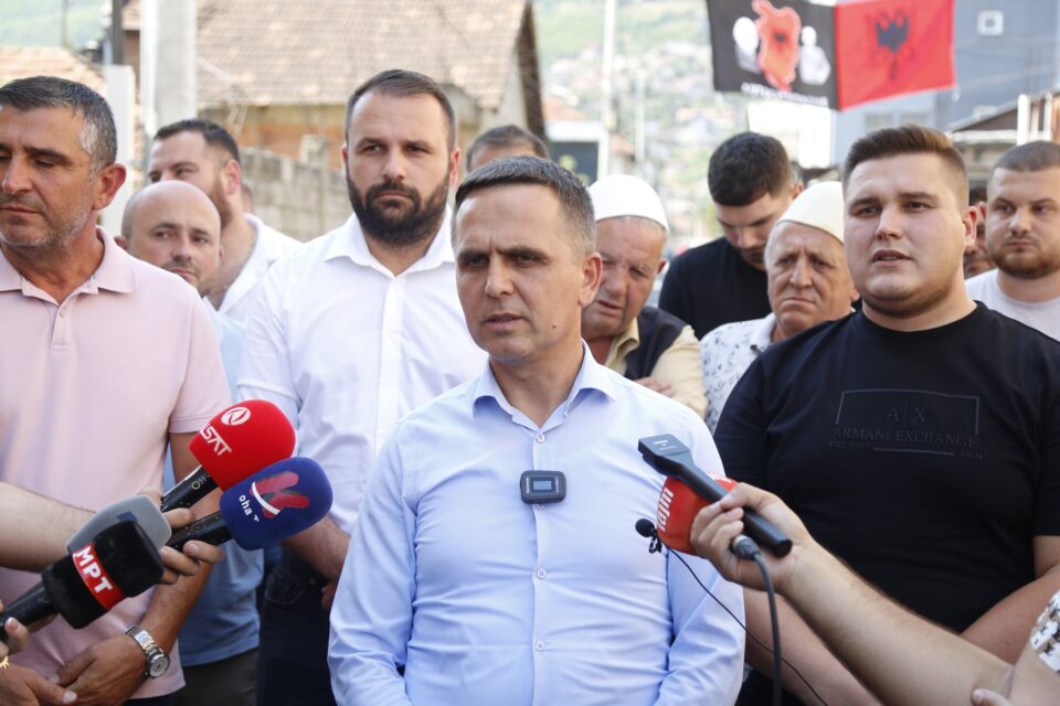 Greater Albania maps again flown at a political event in Tetovo