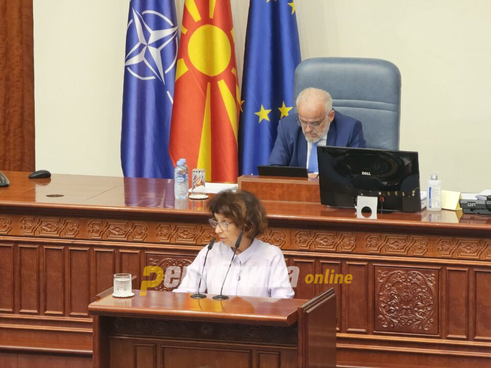 MP Siljanovska Davkova: We cannot turn the Preamble into a phonebook
