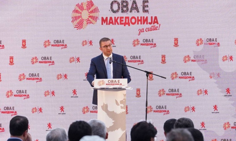 Mickoski: Early elections are the only solution, our red lines regarding Bulgaria are clear