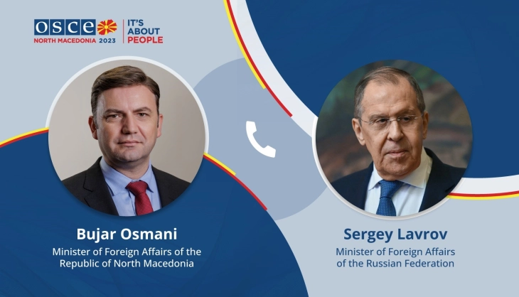 Osmani called Lavrov to ask him for an end to the Russian invasion of Ukraine