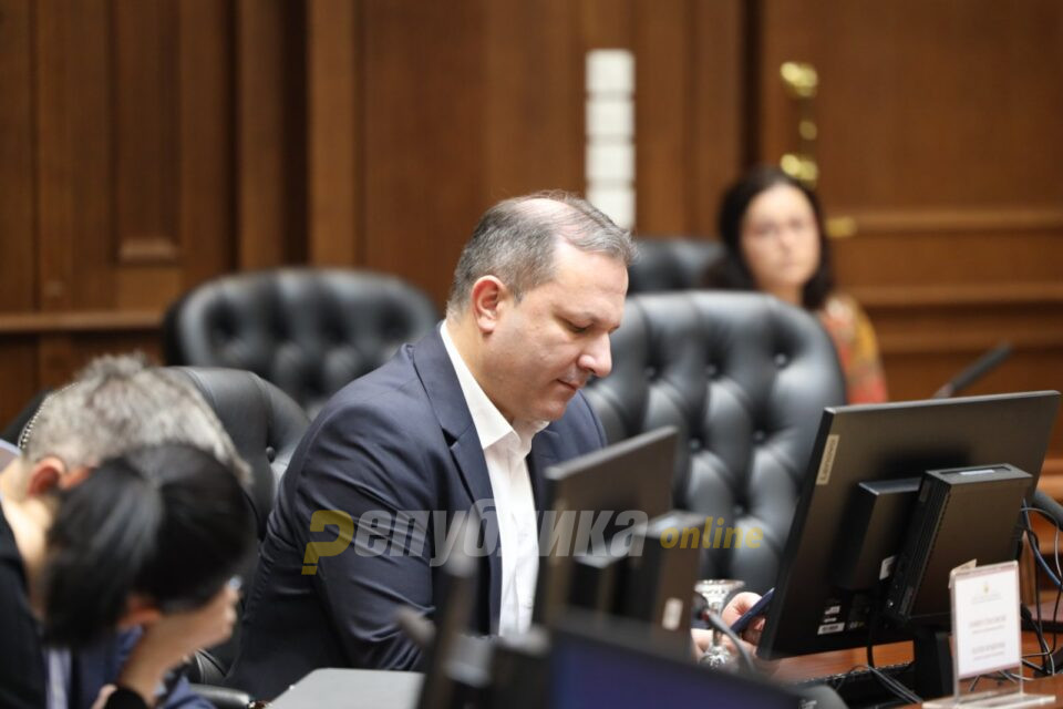 VMRO-DPMNE demands resignation from Interior Minister Spasovski after the incident caused by one of his police chiefs