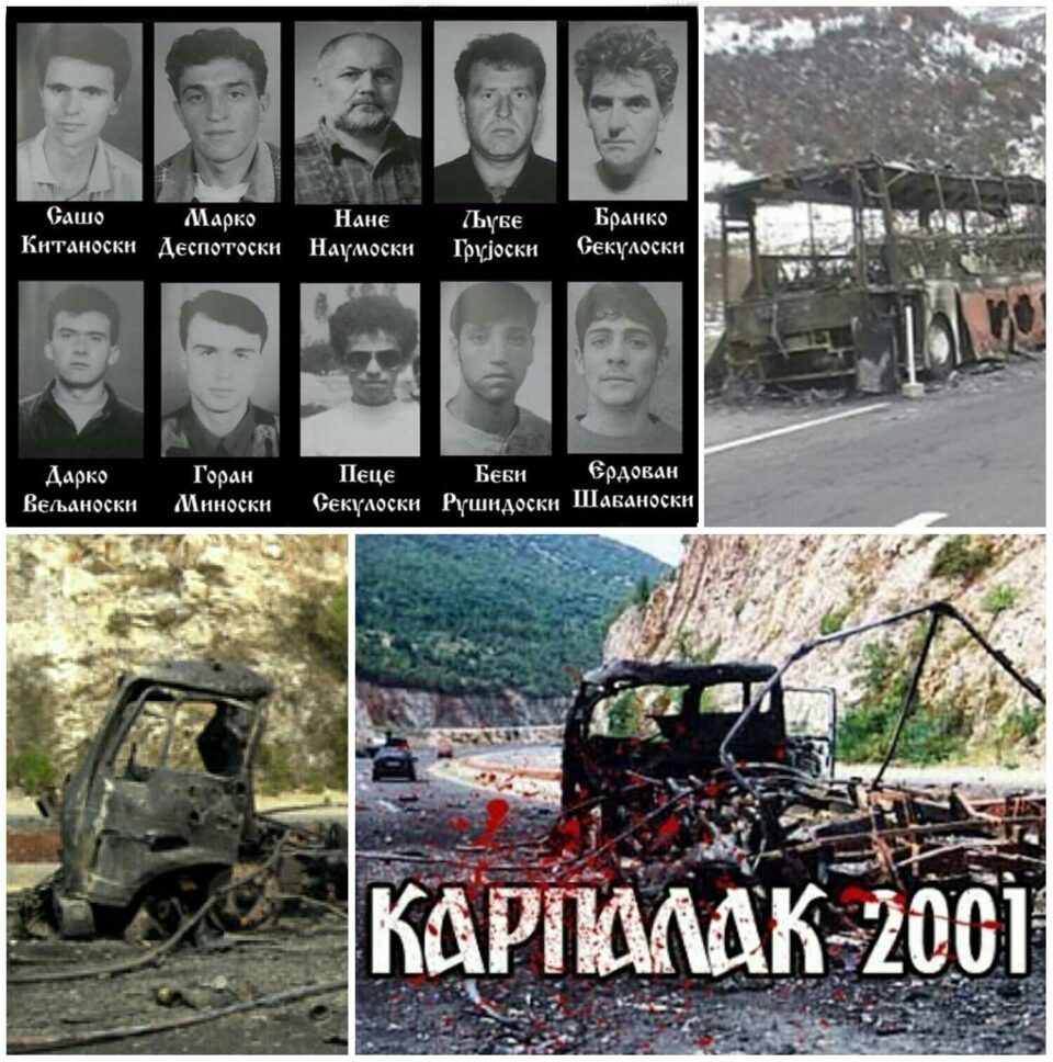 Glory to them: 22nd anniversary of the death of 10 army reservists in an ambush near Tetovo