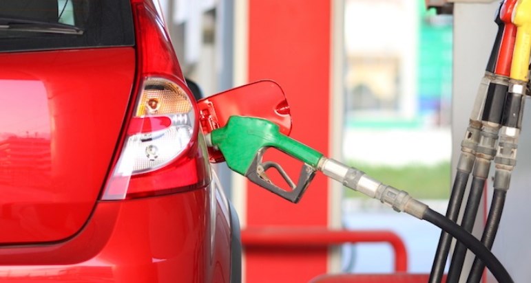 A large diesel price increase, the gasoline prices go up, too