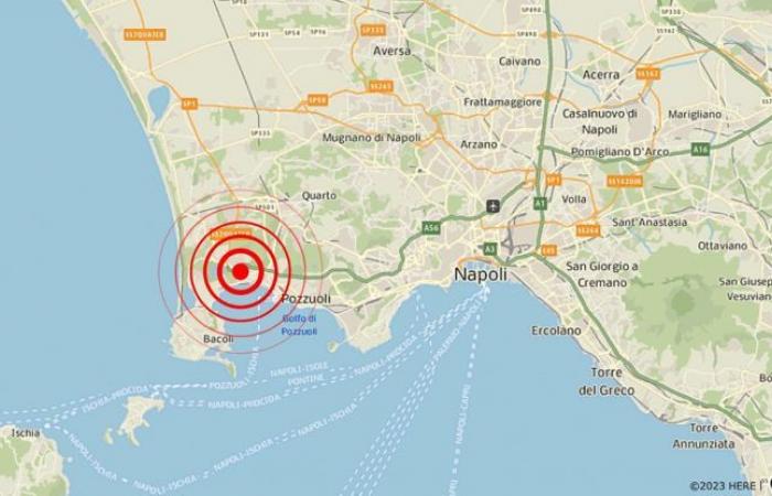 A series of earthquakes in Italy, the strongest of 4.2 near Naples