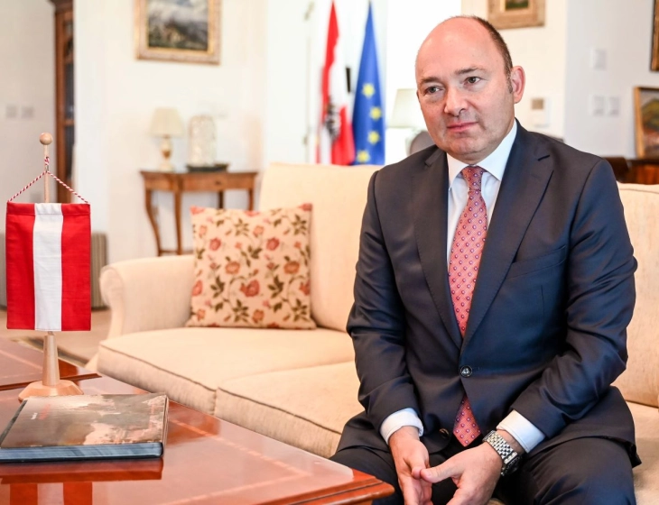 Austrian Ambassador suggests expedited integration for Macedonia via staged accession