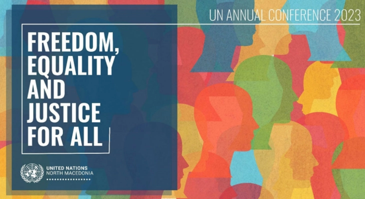 The UN’s yearly conference, “Freedom, Equality, and Justice for All,” is taking place in Skopje