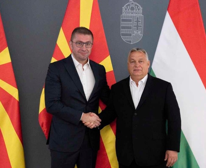 Mickoski – Orban: Hungary’s support is proof of its true friendship