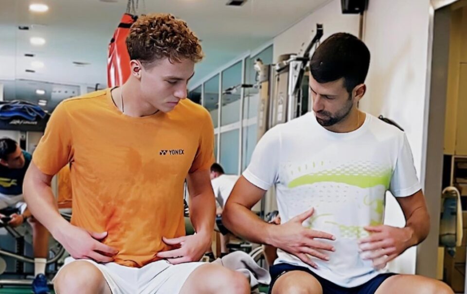 Kalin reflects on the week spent with Djokovic: “I learned from the best.”
