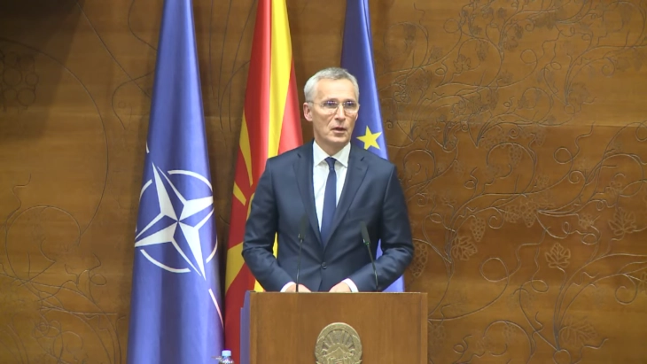 A necessary first step toward joining the EU is joining NATO- Stoltenberg