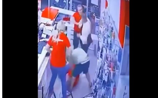 Video shows brutal attack on a store clerk in Skopje