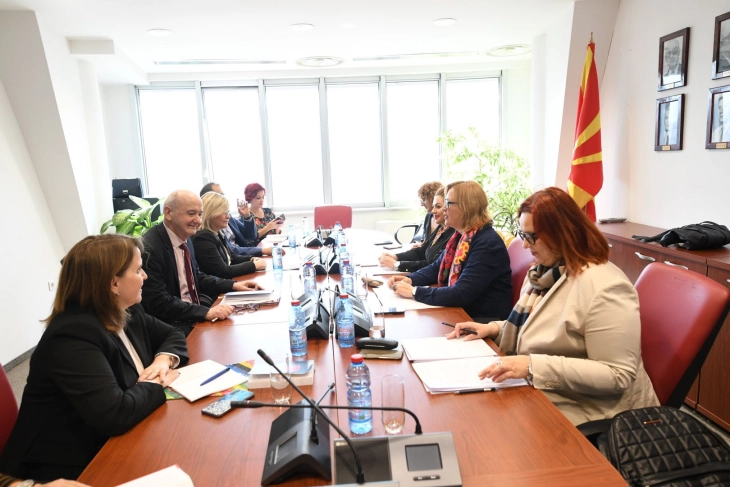 Grkovska and Joveski draw attention to the meeting’s need for more staff and technological advancements for the prosecution