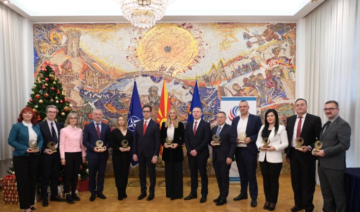 Ten businesses are recognized as “Macedonian Quality 2023.”