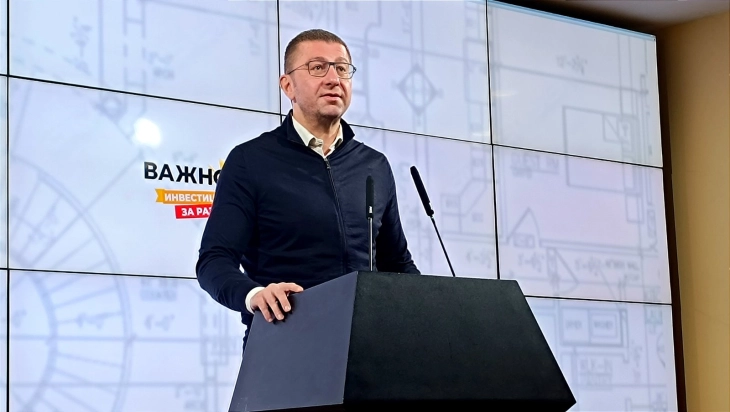 If invited, Mickoski is open to a public meeting with Kovachevski, but VMRO-DPMNE won’t extend support to Xhaferi for caretaker PM