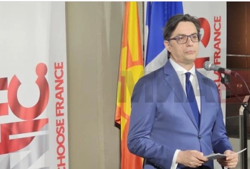 France supports Macedonia in good times and difficult times, says Pendarovski on 30th ties anniversary