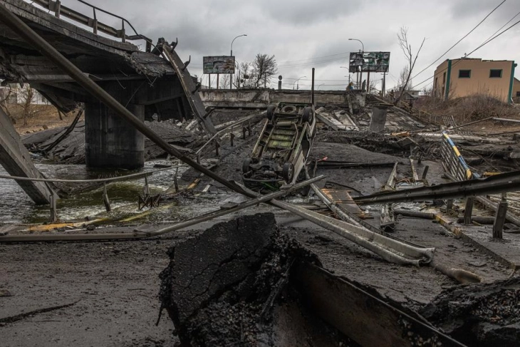 170,000 buildings in Ukraine have been damaged or destroyed by the Russian army