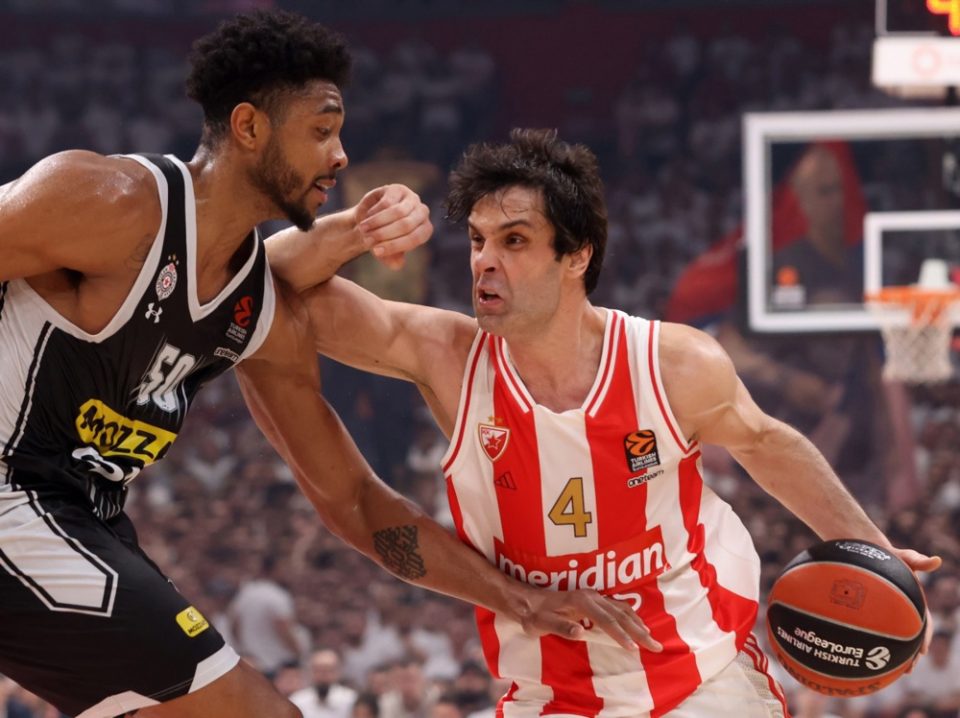 In the Euroleague derby, Crvena zvezda emerged victorious against Partizan