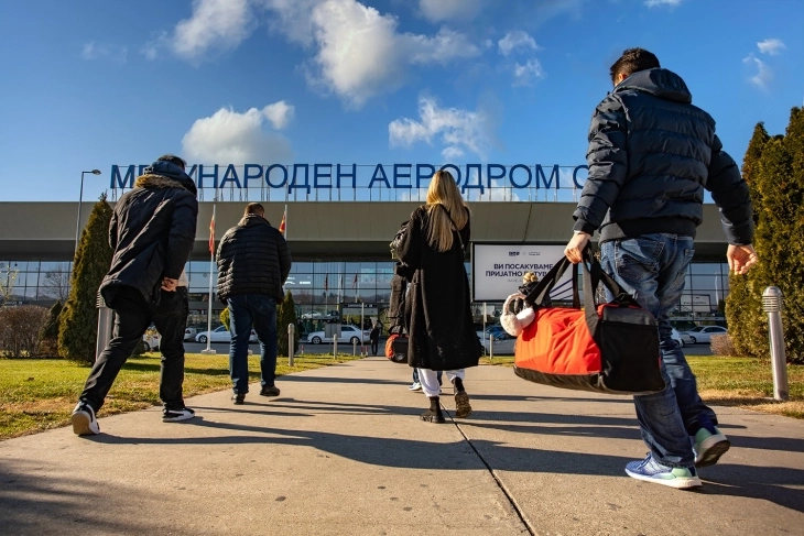 Airport traffic at Skopje and Ohrid increased by 33% in 2023