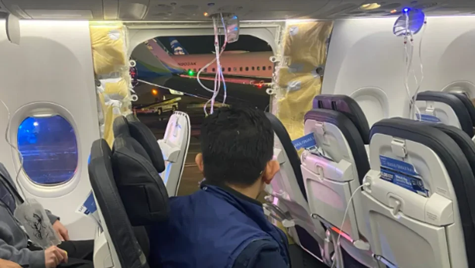 Alaska Airlines grounds all Boeing 737-9 Max planes after window appears to blow off in flight, forcing emergency landing