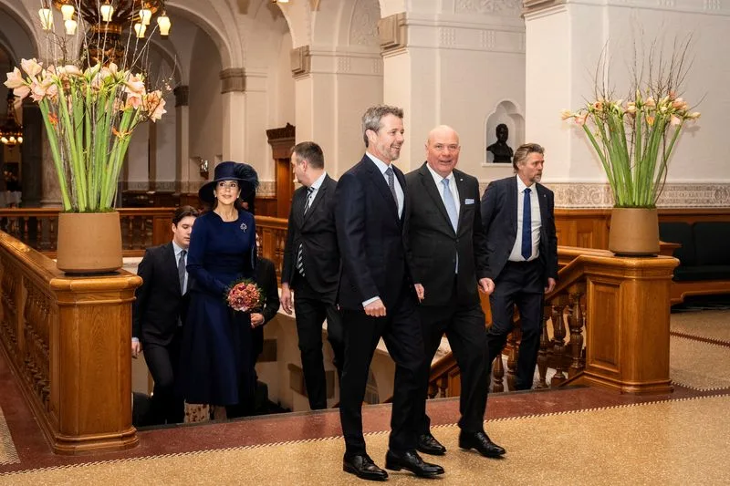 Denmark’s new King Frederik X appears before parliament