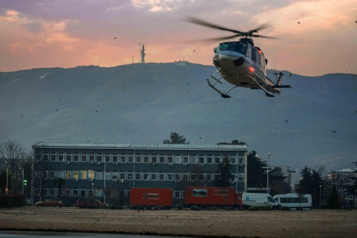 First-ever MoI helicopter medical transport flight conducted internationally