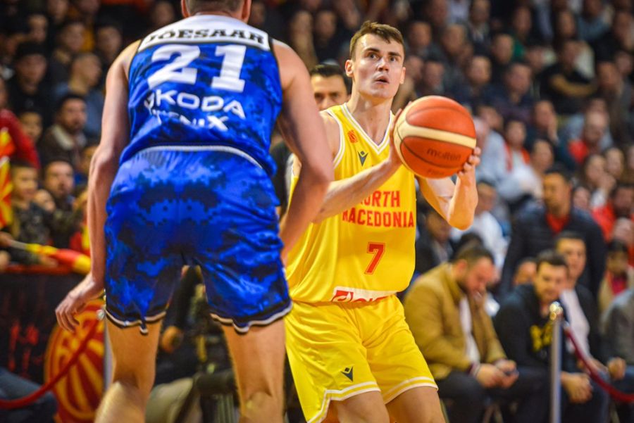The Macedonian basketball national team opened the qualifiers for the European Championship with a defeat