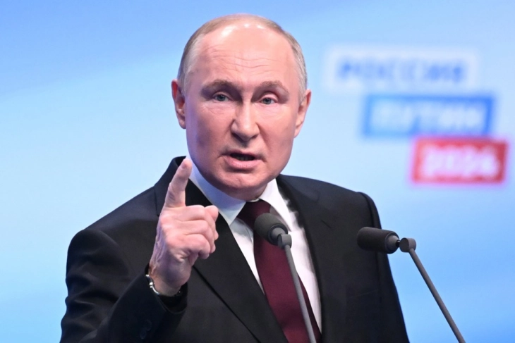 Putin has 88% of the vote in the preliminary results of the Russian election
