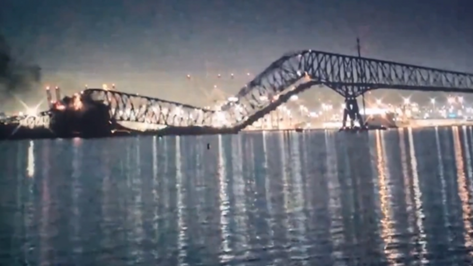 Ship strikes Baltimore’s Francis Scott Key Bridge causing partial collapse