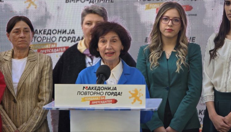 Macedonia proud again – Siljanovska presents her campaign slogan