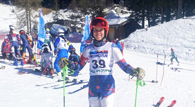 Jana Atanasovska sets the best result in Macedonian skiing