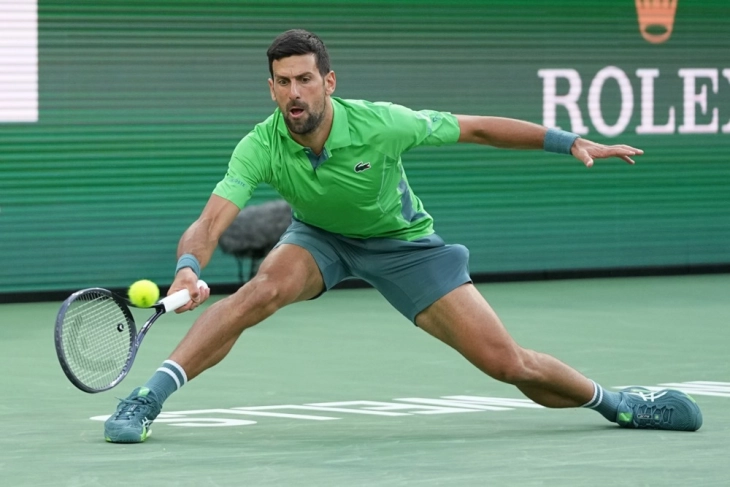 Djovokic falls to world number 123 after his Indian Wells collapse. Nardi
