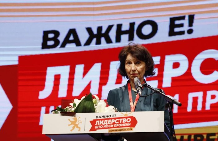 Siljanovska expresses gratitude to all who supported her nomination