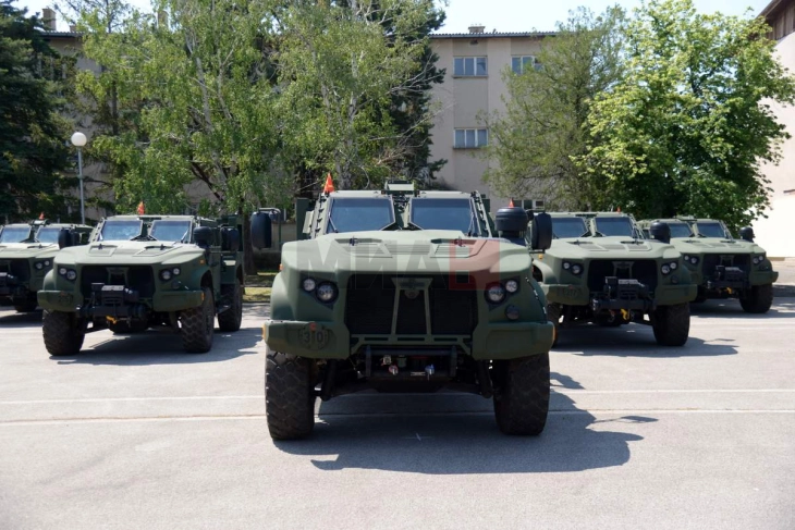 The Kingdom of Norway donates 76 vehicles to the Army of Macedonia