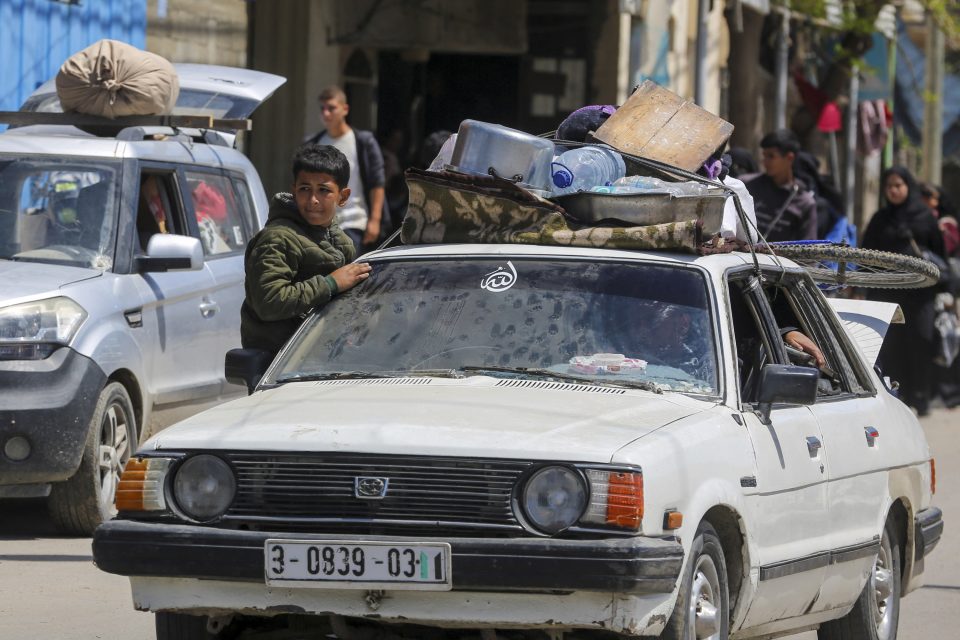 Israel tells Gazans in parts of eastern Rafah to evacuate