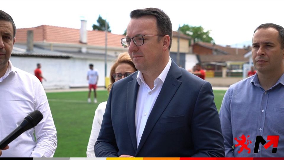 Nikoloski from Gevgelija: 10 sports fields will be built simultaneously, with work continuing immediately after VMRO-DPMNE forms the new government