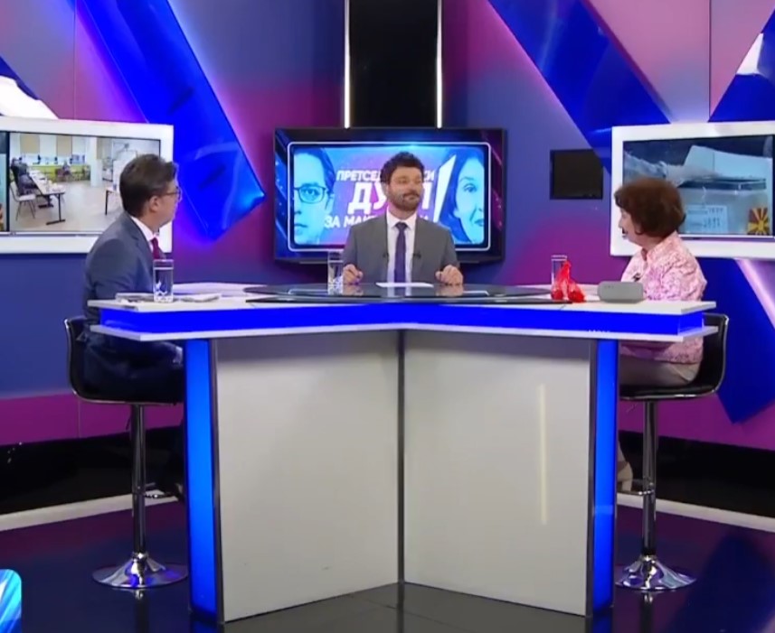 Final pre-election debate between Siljanovska and Pendarovski (LIVE VIDEO)