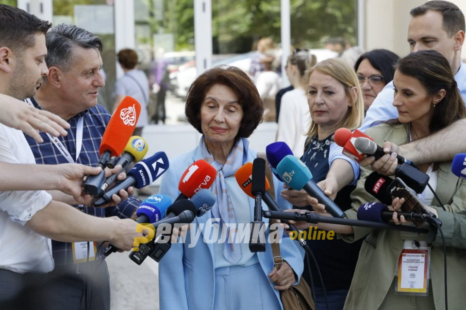 Siljanovska Davkova: The citizens will choose the candidate who is according to their standards