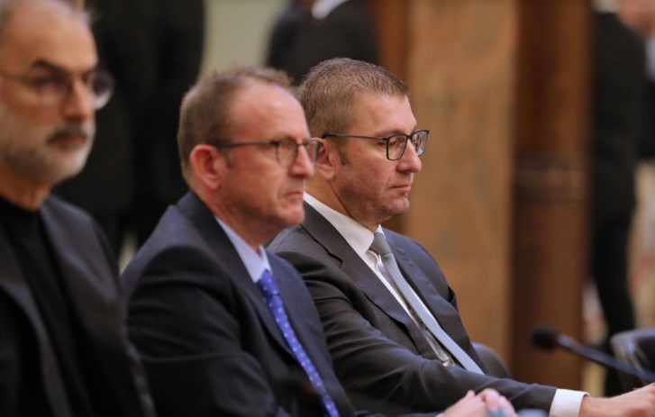 Mickoski meets with likely future coalition partner Taravari