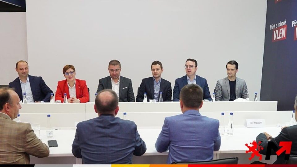 Mickoski announces that VMRO has reached a broad coalition agreement with VLEN