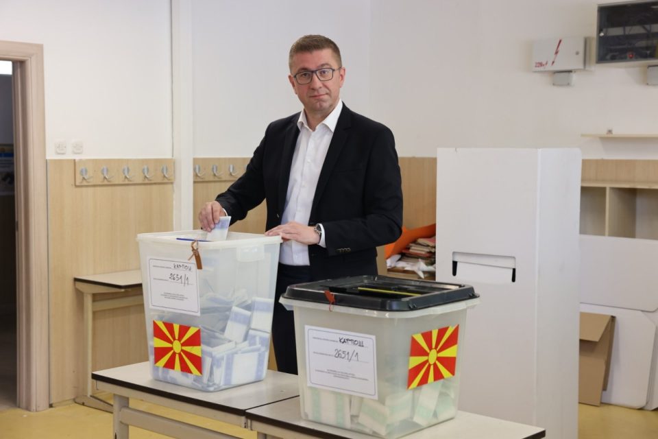 Mickoski: The mass turn out is a vote and a decision for the future of our families and the future of our homeland, to defeat the scenarios of the party that has no “is” from Europe
