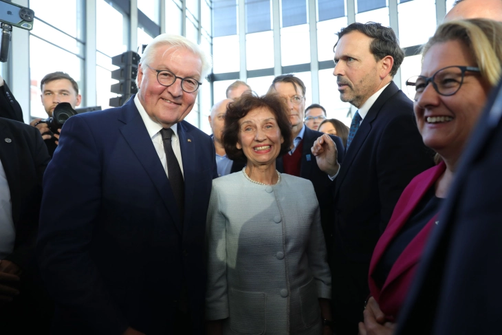 Germany’s Steinmeier and President Siljanovska Davkova met in Berlin