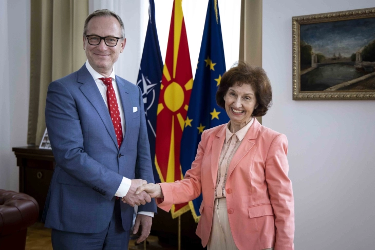 President Gordana Siljanovska-Davkova met on Tuesday with the Head of the OSCE Mission to Skopje