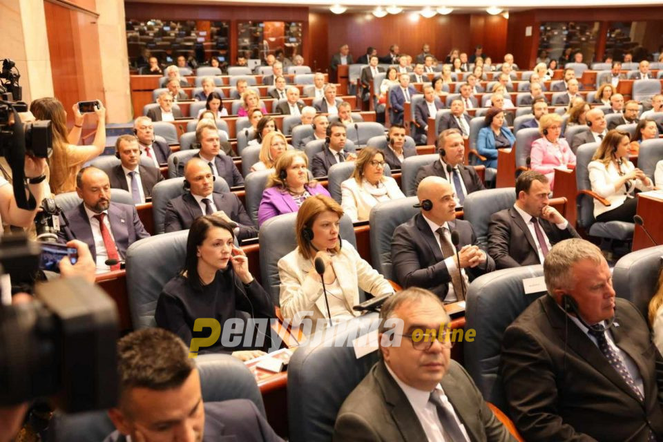 VMRO-DPMNE: SDSM becomes an isolated party, a huge two-thirds majority in the assembly supported a systemic law