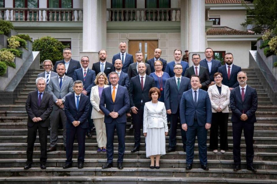 President Siljanovska meets with Prime Minister Mickoski and the newly elected Government