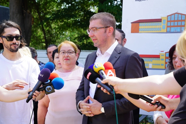 Mickoski: we are ready to talk with Bulgaria, but the time of servile politicians is over