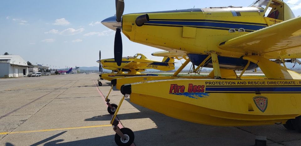 With forest fires looming, Macedonia has two ready planes, but only one pilot