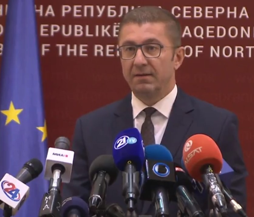 Mickoski prepares to receive Government mandate, says he will only refer to the country as – Macedonia