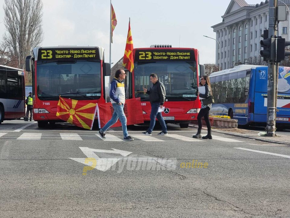 Skopje: Private bus companies to begin protests on Monday