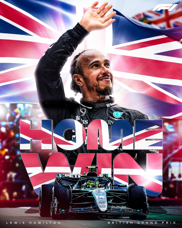 Lewis Hamilton achieved an emotional first Formula One